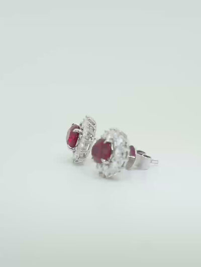 The Ruby Bloom ruby starburst studs video