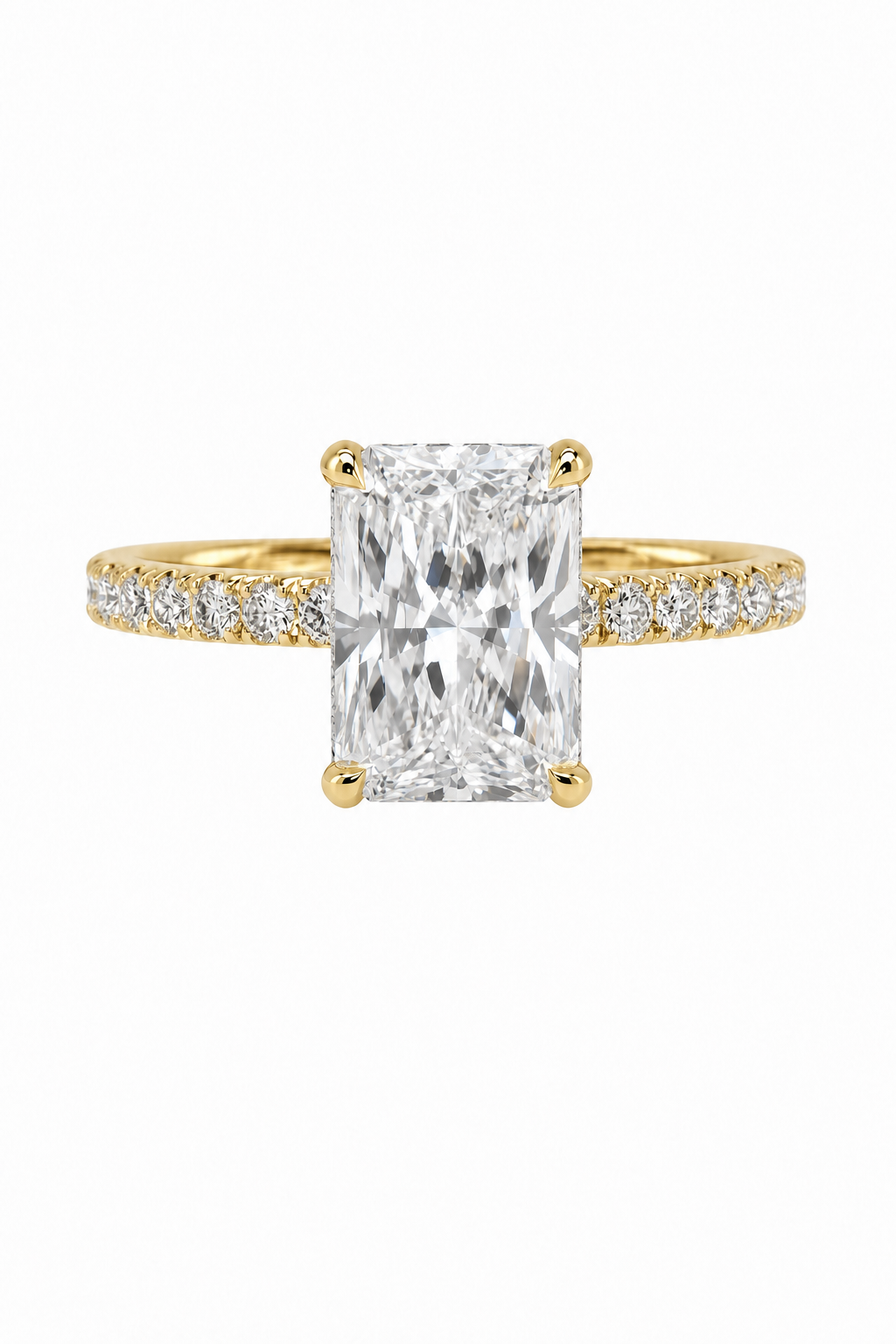 The Radiant Pave | Classic Diamond Engagement Ring