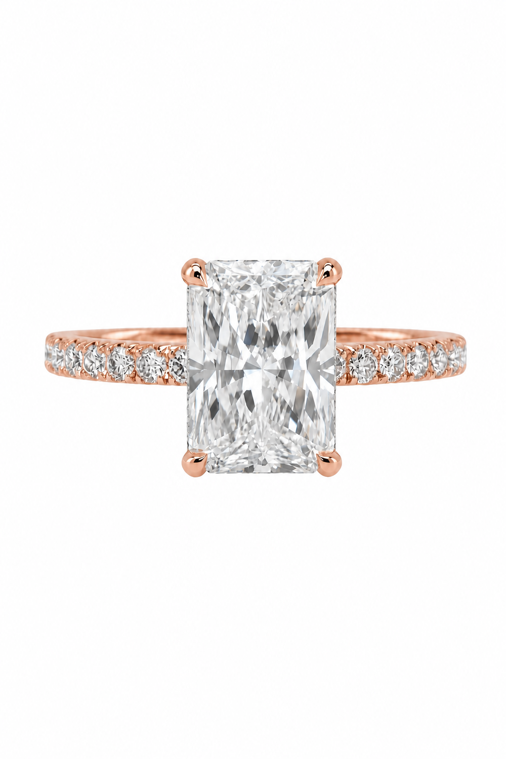 The Radiant Pave | Classic Diamond Engagement Ring