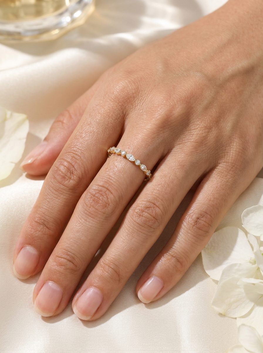 The Starlight worn on hand